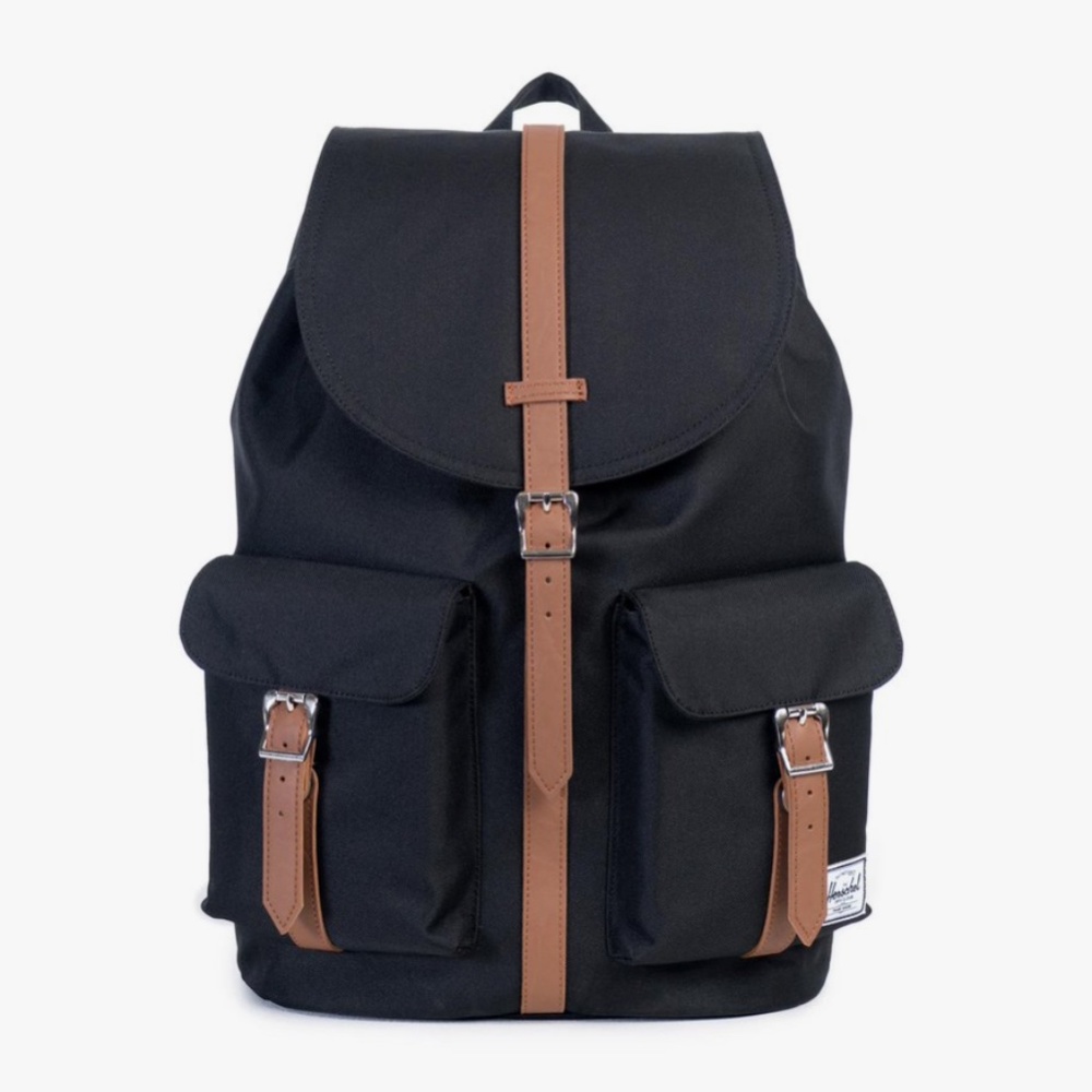 NWT 20.5L Black Herschel Supply Co Dawson backpack
